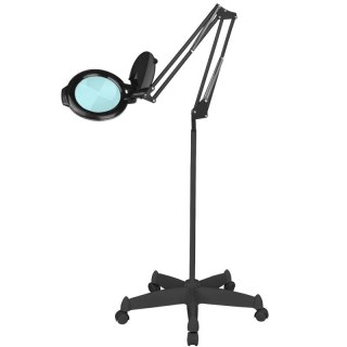 Lampa lupa led Glow Moonlight 8012/5" black ze statywem