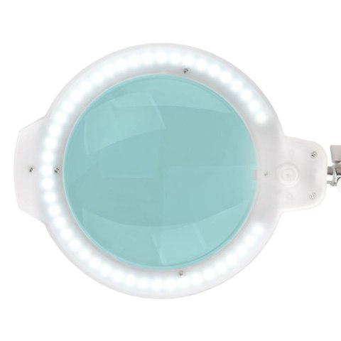 Lampa lupa led Glow Moonlight 8012/5" white ze statywem