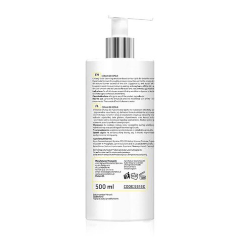 Apis CERAMIDE REPAIR Łagodna emulsja do mycia twarzy z ceramidami i beta glukanem 500 ml