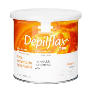 DEPILFLAX WOSK DO DEPILACJI PUSZKA 500ML NATURALNY