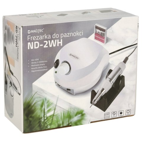 Frezarka do paznokci ND-2WH + frezy