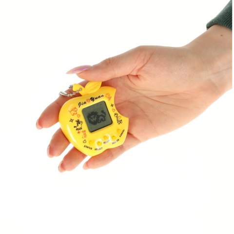 Tamagotchi gra elektroniczna dla dzieci jabłko żółty