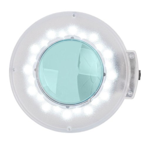 Lampa lupa led S5 + statyw led reg. natężenie światła biała