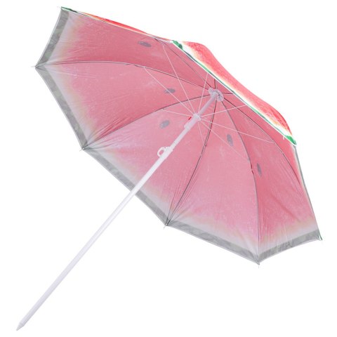 Parasol ogrodowy plażowy regulowany 150cm łamany arbuz