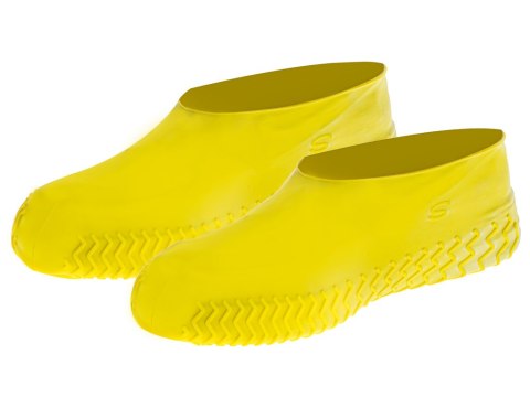 Ochraniacze na buty wodoodporne kalosze S żółte roz. 26-34 Ochraniacze na buty wodoodporne kalosze S żółte roz. 26-34