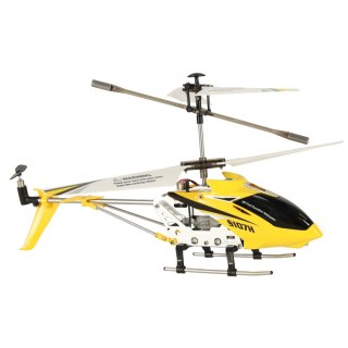 Helikopter zdalnie sterowany na pilota RC SYMA S107H 2.4GHz RTF żółty