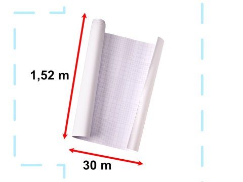 Folia rolka carbon 4D biała 1,52x30m