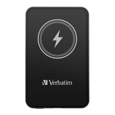 Powerbank Verbatim Charge 'n' Go Magnetic Wireless 5000mAh USB-C PD 3.0 Black Powerbank Verbatim Charge 'n' Go Magnetic Wireless 5000mAh USB-C PD 3.0 Black