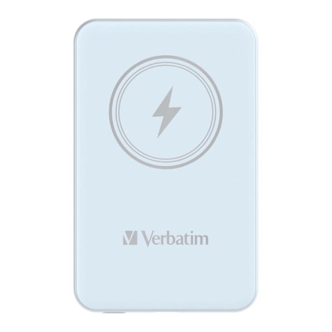 Powerbank Verbatim Charge 'n' Go Magnetic Wireless 5000mAh USB-C PD 3.0 Blue Powerbank Verbatim Charge 'n' Go Magnetic Wireless 5000mAh USB-C PD 3.0 Blue