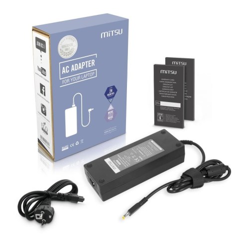 Zasilacz sieciowy Mitsu 20v 6.75a (prostokątny 11.0x4.5 pin - Yoga) do Lenovo Zasilacz sieciowy Mitsu 20v 6.75a (prostokątny 11.0x4.5 pin - Yoga) do Lenovo