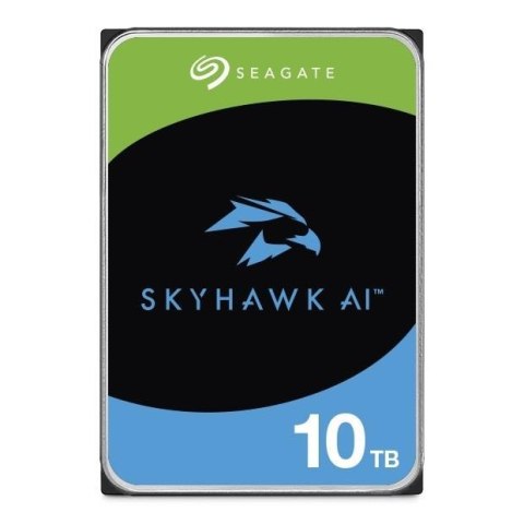 Dysk SEAGATE SkyHawk AI ST10000VE001 10TB 3,5" 256MB SATA III Dysk SEAGATE SkyHawk AI ST10000VE001 10TB 3,5" 256MB SATA III