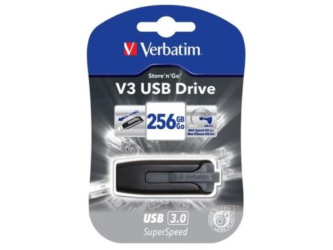 Pendrive Verbatim 256GB V3 USB 3.0 Pendrive Verbatim 256GB V3 USB 3.0