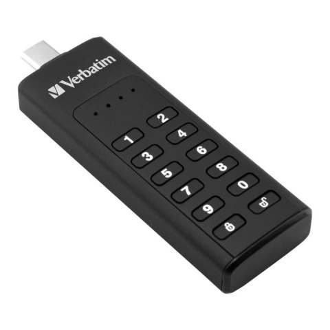 Pendrive Verbatim Keypad Secure 64GB USB-C 3.0 z klawiaturą Pendrive Verbatim Keypad Secure 64GB USB-C 3.0 z klawiaturą