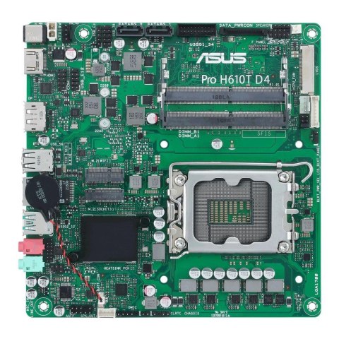 Płyta Asus Pro H610T D4-CSM /H610/DDR4/SATA3/M.2/USB3.1/s.1700/mITX Płyta Asus Pro H610T D4-CSM /H610/DDR4/SATA3/M.2/USB3.1/s.1700/mITX