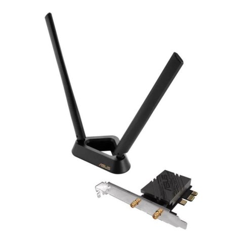 Karta sieciowa Asus PCE-BE92BT PCI-E WiFi 7 (802.11be), 6GHz, Bluetooth 5.4, WPA3 Karta sieciowa Asus PCE-BE92BT PCI-E WiFi 7 (802.11be), 6GHz, Bluetooth 5.4, WPA3