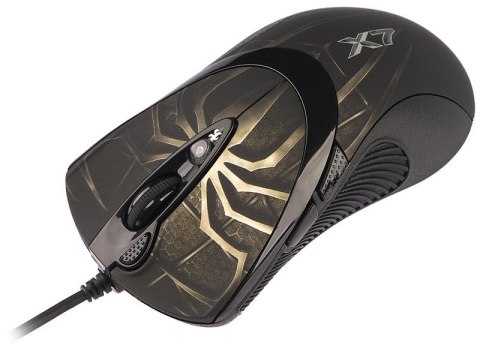 Mysz przewodowa A4Tech EVO XGame Oscar X747 laserowa Gaming USB czarno-złota Mysz przewodowa A4Tech EVO XGame Oscar X747 laserowa Gaming USB czarno-złota