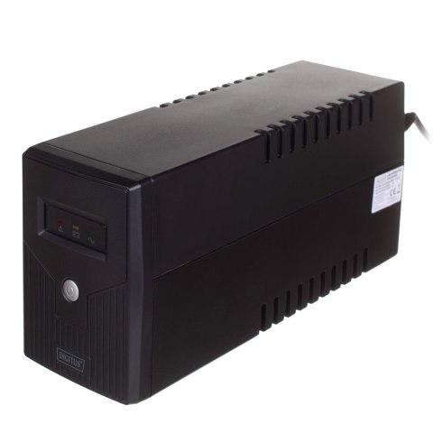 Zasilacz awaryjny UPS DIGITUS Line-Ineractive LED, 600VA/360W, 1x12V/7Ah, AVR, 2x Schuko CEE 7/3, 2x RJ11, 1x USB 2.0 typ B Zasilacz awaryjny UPS DIGITUS Line-Ineractive LED, 600VA/360W, 1x12V/7Ah, AVR, 2x Schuko CEE 7/3, 2x RJ11, 1x USB 2.0 typ B
