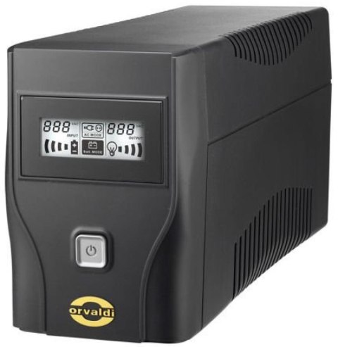 Zasilacz awaryjny UPS ORVALDI sinus 800 LCD USB Zasilacz awaryjny UPS ORVALDI sinus 800 LCD USB