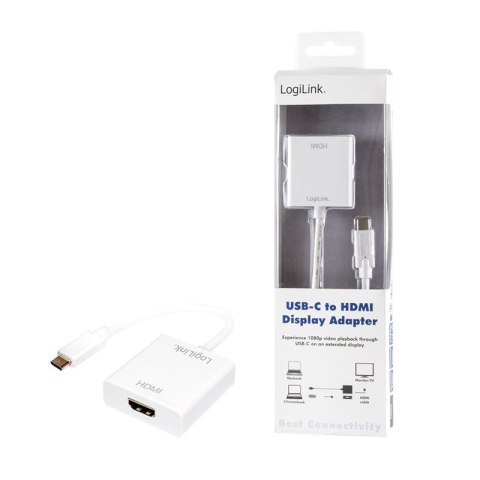 Adapter LogiLink UA0236A USB 3.1 typ-C - HDMI Adapter LogiLink UA0236A USB 3.1 typ-C - HDMI