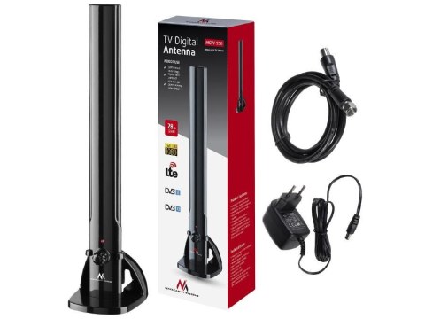 Antena TV DVB-T/T2 H.265 HEVC Maclean MCTV-930 zewnętrzna tubowa LTE, max poziom wyjściowy 100dBµV Antena TV DVB-T/T2 H.265 HEVC Maclean MCTV-930 zewnętrzna tubowa LTE, max poziom wyjściowy 100dBµV