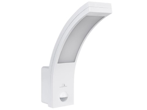 Lampa LED Maclean MCE244 W z czujnikiem ruchu na podczerwień 750lm 10W IP54 biała Lampa LED Maclean MCE244 W z czujnikiem ruchu na podczerwień 750lm 10W IP54 biała