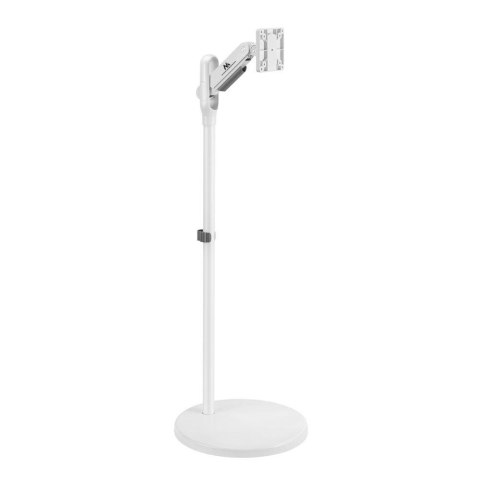 Stojak podłogowy na monitor/TV Maclean MC-970 W, mobilny, sprężyna gazowa, 17"-35", 2-10kg, biały Stojak podłogowy na monitor/TV Maclean MC-970 W, mobilny, sprężyna gazowa, 17"-35", 2-10kg, biały