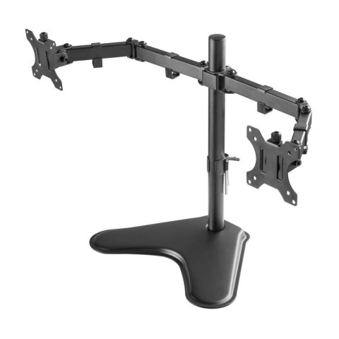 Uchwyt biurkowy Techly na 2 monitory 13"-32" 2x8kg regulowany Uchwyt biurkowy Techly na 2 monitory 13"-32" 2x8kg regulowany