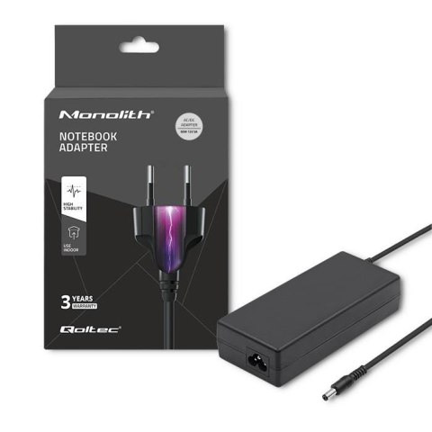 Zasilacz sieciowy Qoltec desktopowy 60W | 12V | 5A | 5.5*2.1 | + kabel zasilający Zasilacz sieciowy Qoltec desktopowy 60W | 12V | 5A | 5.5*2.1 | + kabel zasilający