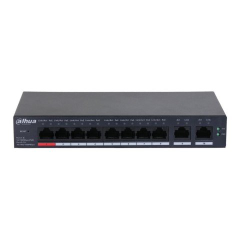Switch zarządzalny Dahua CS4010-8ET-110 8x10/100 Mbps 2x1GbE Uplink PoE Switch zarządzalny Dahua CS4010-8ET-110 8x10/100 Mbps 2x1GbE Uplink PoE