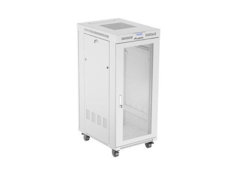 Szafa instalacyjna Rack stojąca 19" 27U 600x800 szara drzwi perforowane LCD Lanberg (flat pack) Szafa instalacyjna Rack stojąca 19" 27U 600x800 szara drzwi perforowane LCD Lanberg (flat pack)