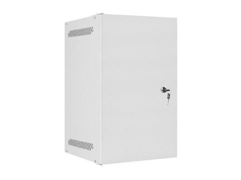Szafa instalacyjna Rack wisząca 10" 9U 280x310mm szara Lanberg (flat pack) drzwi metalowe Szafa instalacyjna Rack wisząca 10" 9U 280x310mm szara Lanberg (flat pack) drzwi metalowe