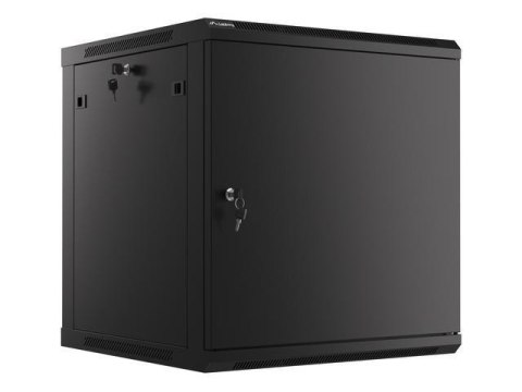 Szafa instalacyjna Rack wisząca 19" 12U 600x600 czarna drzwi metalowe Lanberg (flat pack) Szafa instalacyjna Rack wisząca 19" 12U 600x600 czarna drzwi metalowe Lanberg (flat pack)