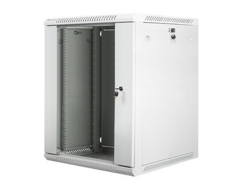 Szafa instalacyjna Rack wisząca 19" 15U 600x600 szara Lanberg (flat pack) Szafa instalacyjna Rack wisząca 19" 15U 600x600 szara Lanberg (flat pack)