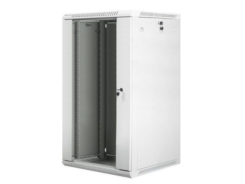 Szafa instalacyjna Rack wisząca 19" 22U 600x600 szara Lanberg (flat pack) Szafa instalacyjna Rack wisząca 19" 22U 600x600 szara Lanberg (flat pack)