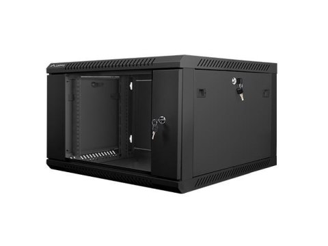 Szafa instalacyjna Rack wisząca 19" 6U 600x600 czarna Lanberg (flat pack) Szafa instalacyjna Rack wisząca 19" 6U 600x600 czarna Lanberg (flat pack)