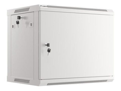 Szafa instalacyjna Rack wisząca 19" 9U 600x450 szara drzwi metalowe Lanberg (flat pack) Szafa instalacyjna Rack wisząca 19" 9U 600x450 szara drzwi metalowe Lanberg (flat pack)