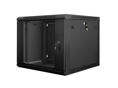 Szafa instalacyjna Rack wisząca 19" 9U 600x600 czarna Lanberg (flat pack) Szafa instalacyjna Rack wisząca 19" 9U 600x600 czarna Lanberg (flat pack)