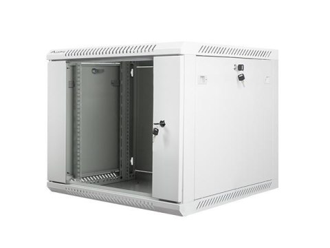 Szafa instalacyjna Rack wisząca 19" 9U 600x600 szara Lanberg (flat pack) Szafa instalacyjna Rack wisząca 19" 9U 600x600 szara Lanberg (flat pack)