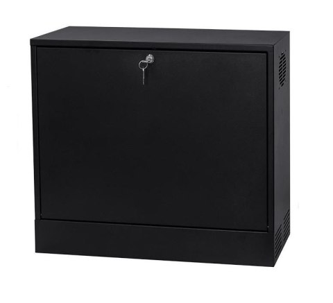 Szafa wisząca Netrack V-Line Rack 19", 3U/180mm, czarna, drzwi metalowe Szafa wisząca Netrack V-Line Rack 19", 3U/180mm, czarna, drzwi metalowe