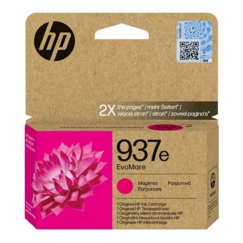 Tusz HP 937e Magenta EvoMore Tusz HP 937e Magenta EvoMore