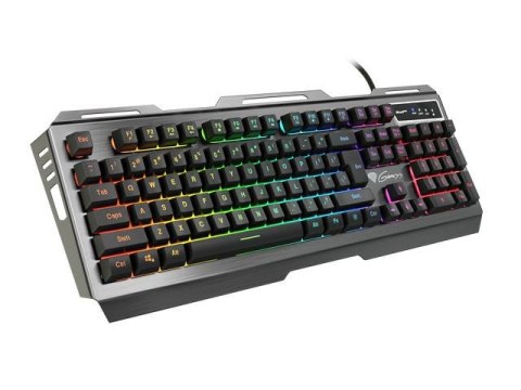 Klawiatura przewodowa Genesis Rhod 420 Gaming podświetlenie RGB Klawiatura przewodowa Genesis Rhod 420 Gaming podświetlenie RGB