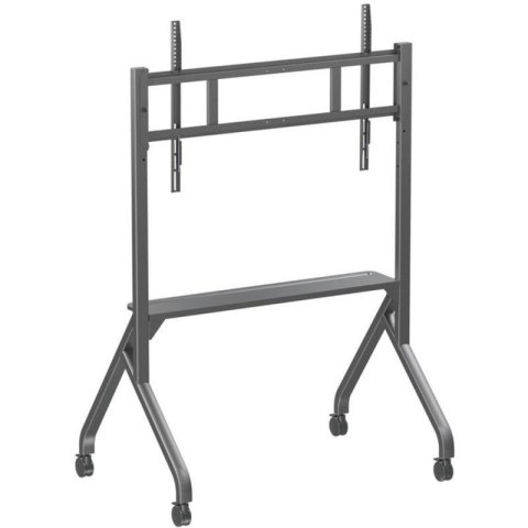 Stojak mobilny Techly TV 55-86" do 80kg regulowany półka AV Stojak mobilny Techly TV 55-86" do 80kg regulowany półka AV