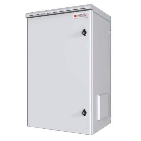 Szafa wisząca TechlyPro 19" 9U/600x450mm zmontowana, szara Szafa wisząca TechlyPro 19" 9U/600x450mm zmontowana, szara