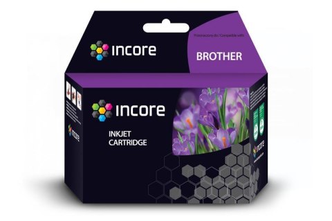 Tusz Incore do Brother LC-427XLY, Yellow, 62ml z chipem