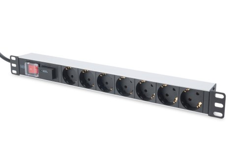 Listwa zasilająca DIGITUS 19" 1U 7 gniazd 16A 2m Listwa zasilająca DIGITUS 19" 1U 7 gniazd 16A 2m