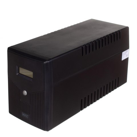 Zasilacz awaryjny UPS DIGITUS Line-Ineractive LCD 2000VA/1200W, 2x12V/9Ah, AVR, 4x Schuko CEE 7/3, 2x RJ11, 1x USB 2.0 typ B Zasilacz awaryjny UPS DIGITUS Line-Ineractive LCD 2000VA/1200W, 2x12V/9Ah, AVR, 4x Schuko CEE 7/3, 2x RJ11, 1x USB 2.0 typ B