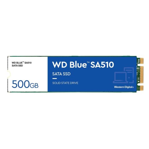 Dysk SSD WD Blue SA510 500GB M.2 SATA 2280 (560/510 MB/s) WDS500G3B0B Dysk SSD WD Blue SA510 500GB M.2 SATA 2280 (560/510 MB/s) WDS500G3B0B