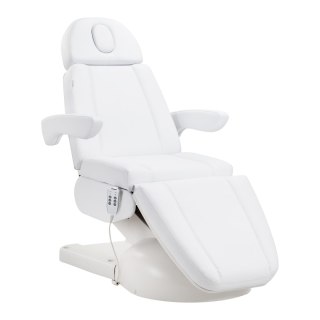 Fotel kosmetyczny Azzurro Lux 3m biały
