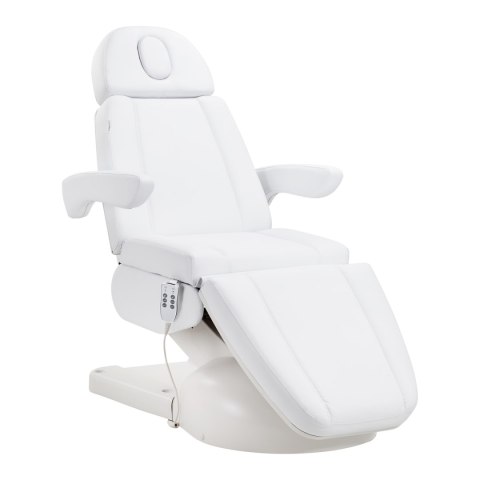 Fotel kosmetyczny Azzurro Lux 3m biały