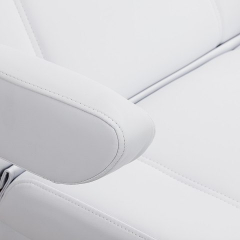 Fotel kosmetyczny Azzurro Lux 3m biały